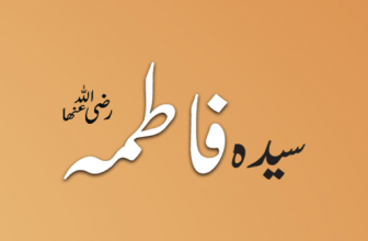 Sayyida Fatima (   3ھ وصال مبارک سیدہ فاطمہ)