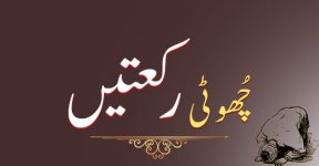Home 16 امام کے پیچھے چُھوٹی رکعتیں