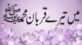 Mae Tery Qurban Muhammad (میں تیرے قر بان محمد ﷺ)